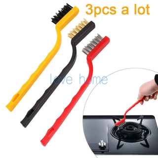 Set 3 bàn chải vệ sinh bếp gas tiện lợi