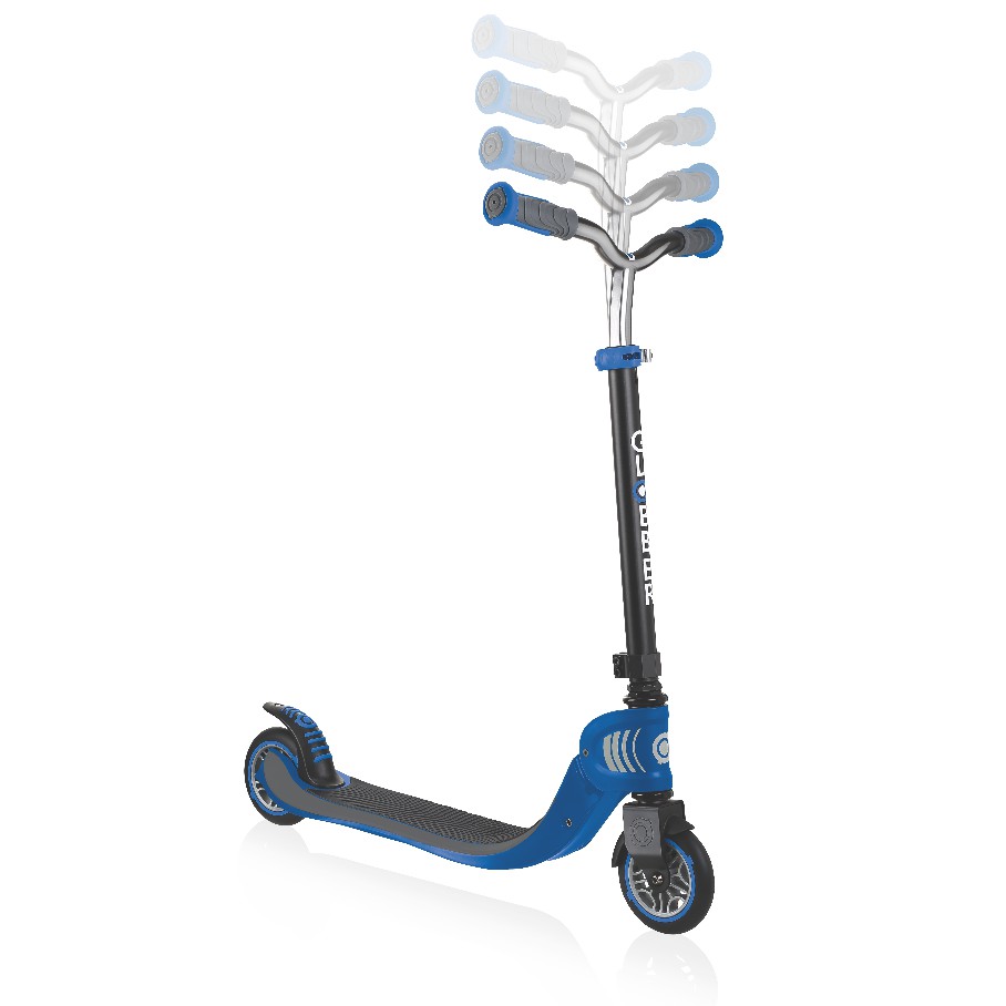 Xe trượt scooter Globber Flow Foldable 125 - Đen/Xanh dương