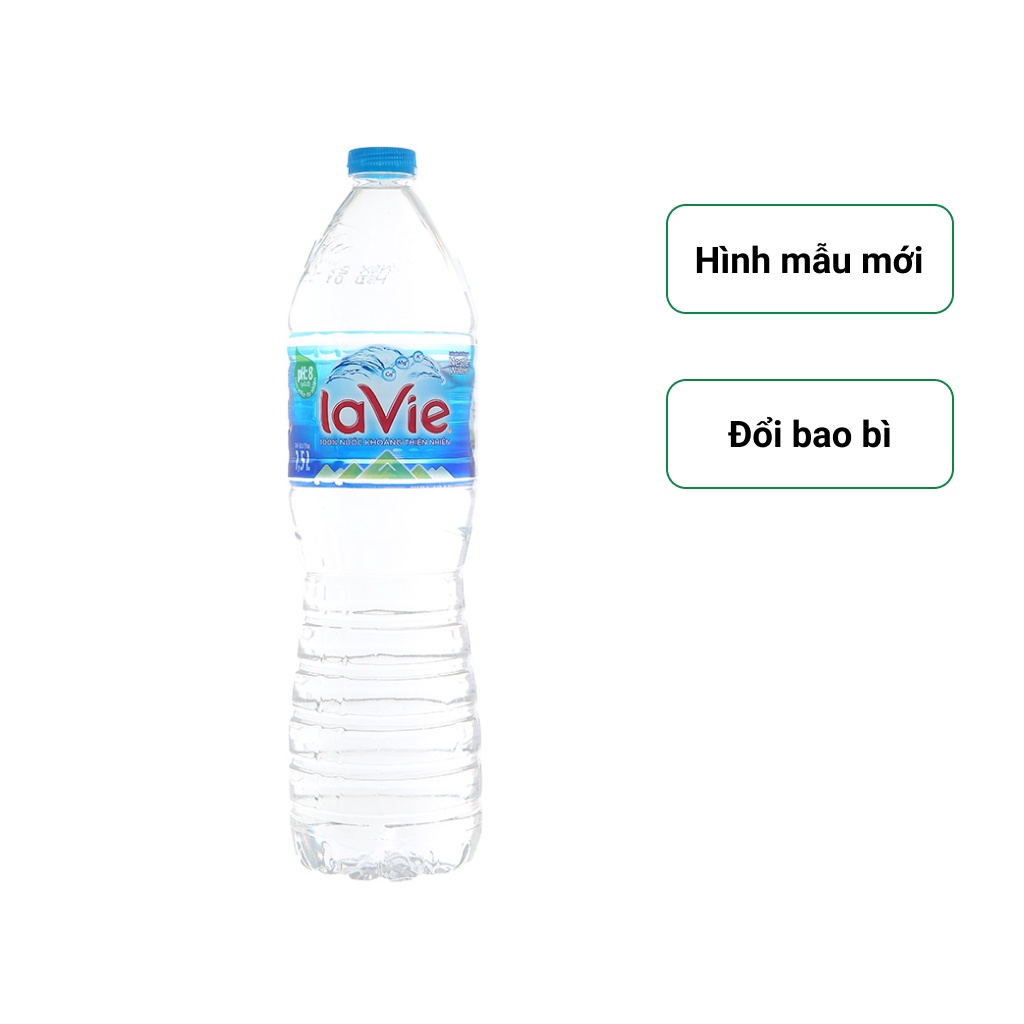 Nước khoáng Lavie chai 1.5L