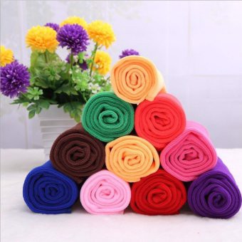 Bộ 4 khăn lau bụi Microfiber 30x30cm nhiều màu