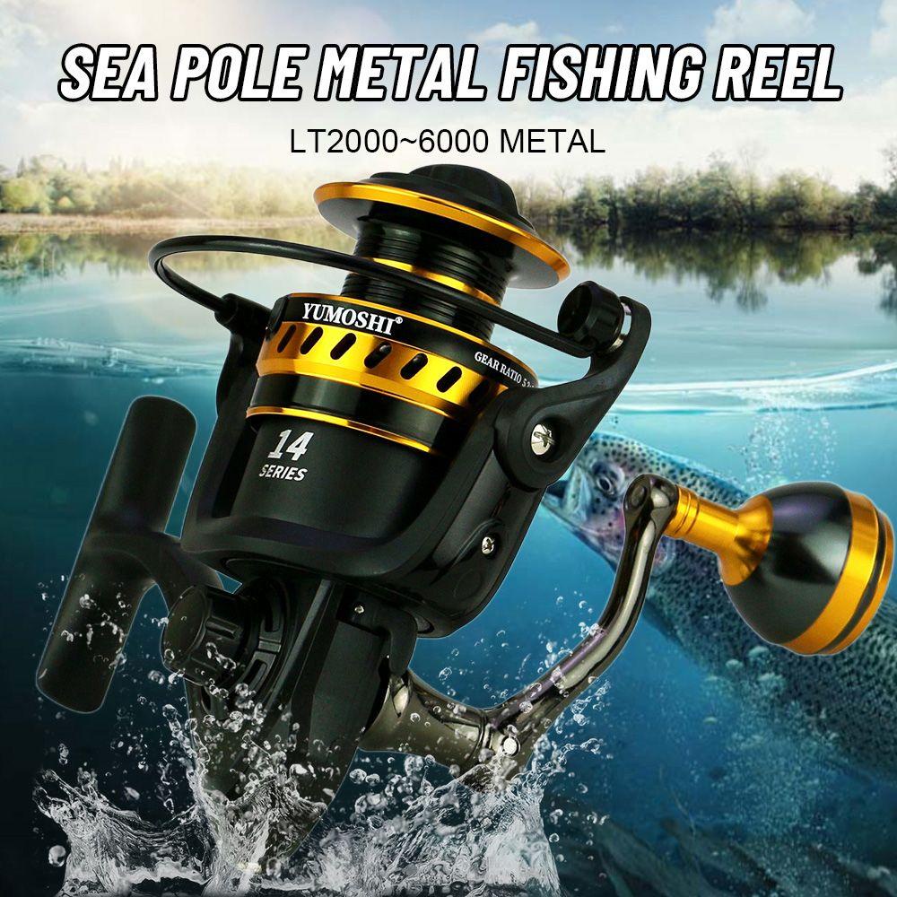 MAYSHOW Máy Câu Cá LT2000 Bằng Kim Loại Cao Cấp Chuyên Dùng