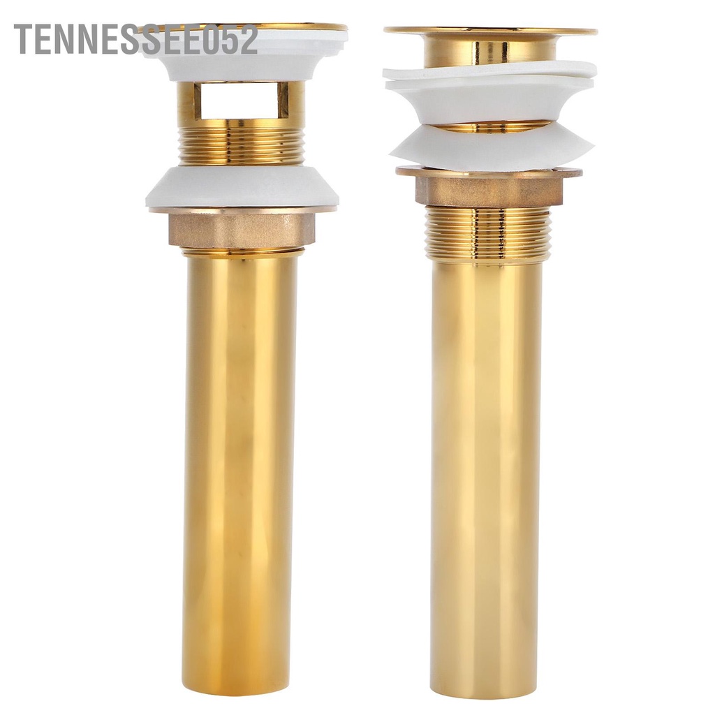 Tennessee052 Chậu rửa Thoát nước Chống tắc nghẽn Hệ thống thoát Phòng tắm Phụ kiện Nút chặn Vàng Không tràn