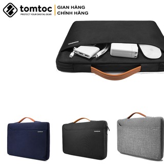 Túi chống sốc tomtoc spill-resistant màu xám cho macbook đủ size - màu: xanh tím than/ đen/ xám