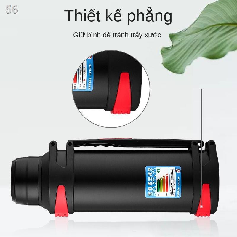 Nồi cách nhiệt dung tích lớn 1.2L-5L Bình giữ nam inox 304 nhà xe du lịch ngoài trờiP