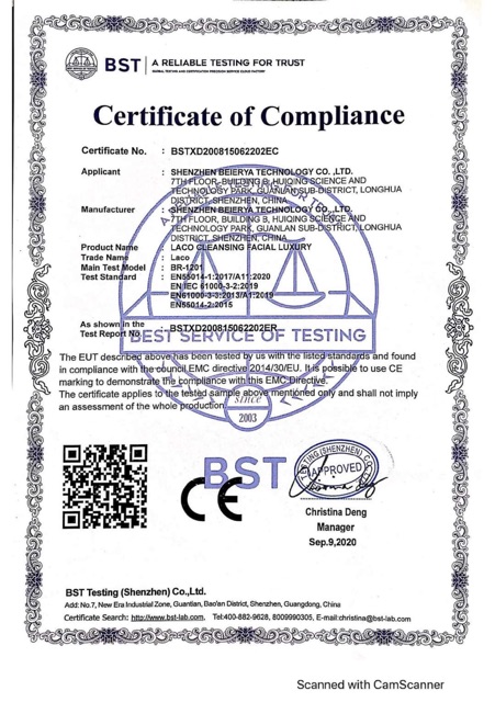 Máy rửa mặt LACO LUXURY chính hãng bảo hành 12 tháng giúp làn da sạch mịn màng, xoá nhăn nâng cơ và thon gọn hàm | BigBuy360 - bigbuy360.vn