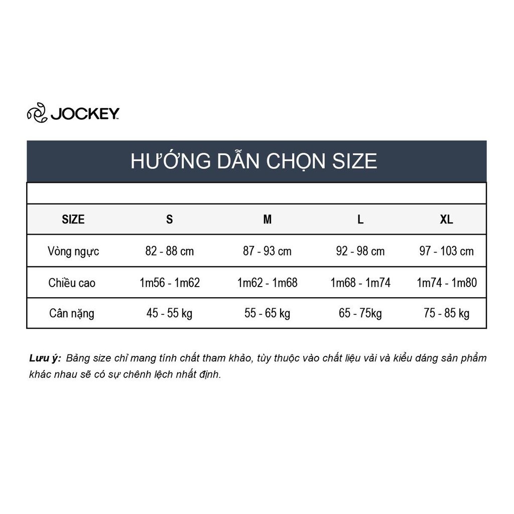 Áo Thun Nam Jockey Ngắn Tay Thun Cotton Màu Trắng - JNMT2110-61 !