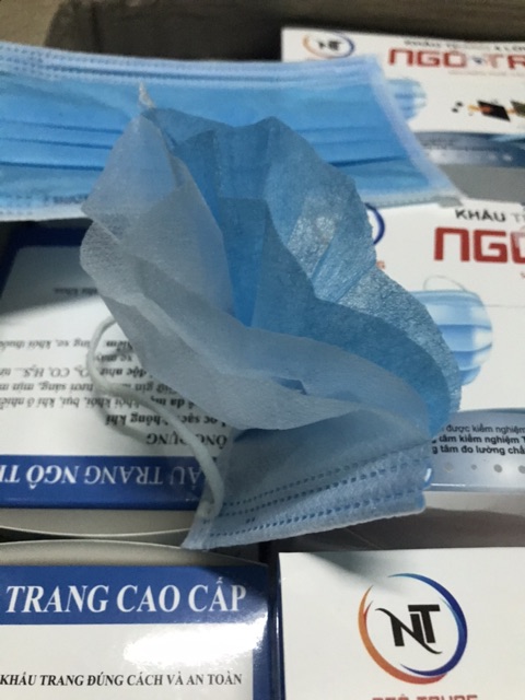 Khẩu trang y tế 4 lớp hộp 50 cái