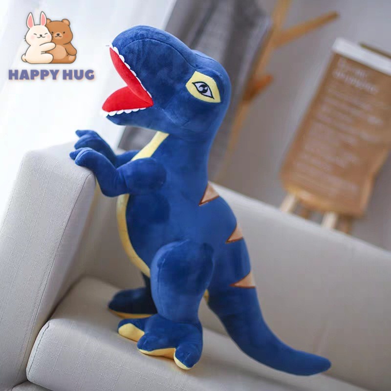 Gấu bông khủng long nhồi bông vỏ nhung cao cấp Size mini đến size 30/40/45/55cm, thú nhồi bông cho bé - Happy Hug