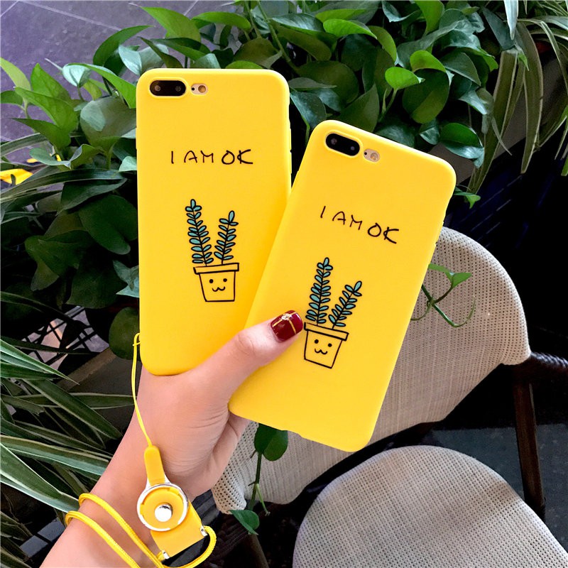 [SAMSUNG] Ốp Lưng Silicon I AM OK - B030 | BigBuy360 - bigbuy360.vn