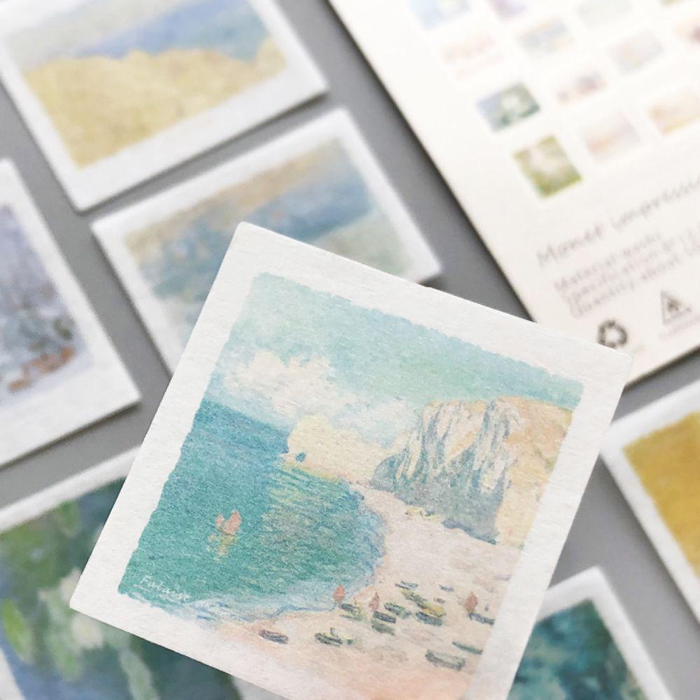 Bộ 50 Sticker Dán Trang Trí Sổ Tay Hình Khu Rừng
