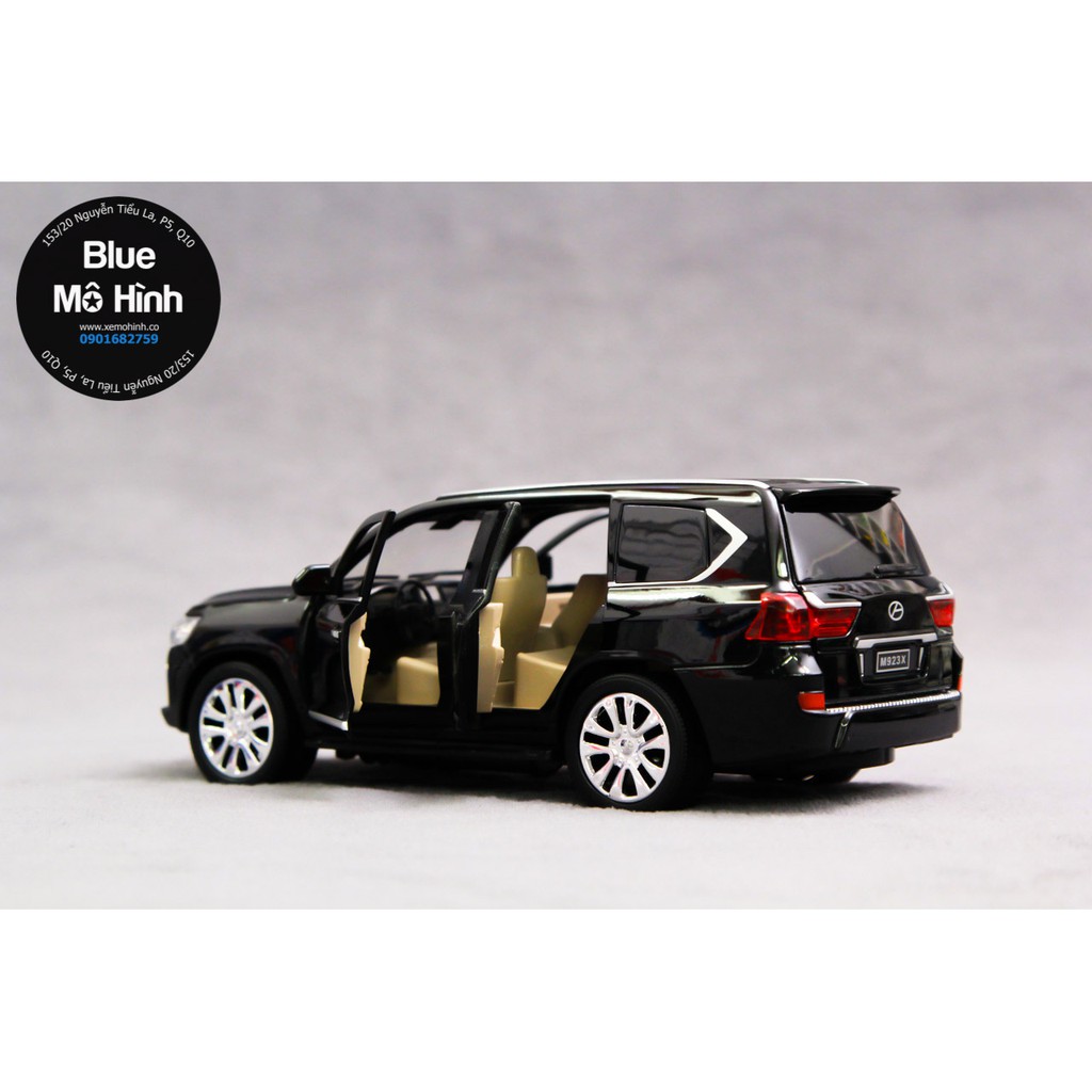 Blue mô hình | Xe mô hình Lexus LX570 SUV tỷ lệ 1:24 mở hết cửa tuyệt đẹp