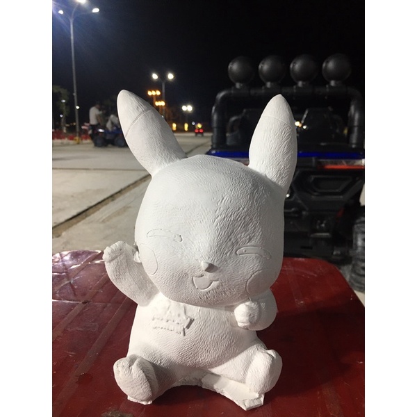 Tượng thạch cao cao cấp size XXL, tượng hình Pikachu