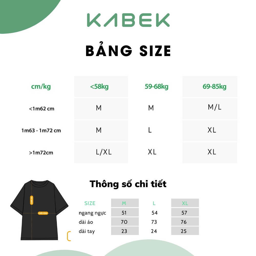 Áo Đôi Nam Nữ Local Brand Thun Unisex Tay Lỡ Kabek RN001