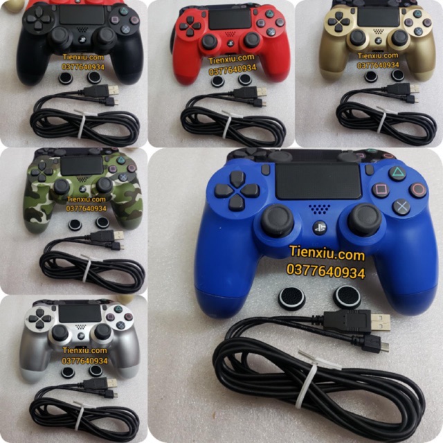 tay ps4 cũ đã qua sử dụng chơi trên pc laptop điện thoại ok ạ Ps4 second hand tay PS4 cũ