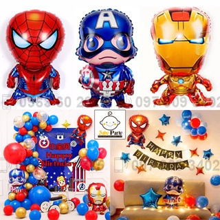 Bóng người nhện - siêu nhân - người size 77cm