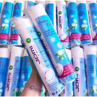 Bông tẩy trang Jomi cotton pads Nhật bản-120 miếng