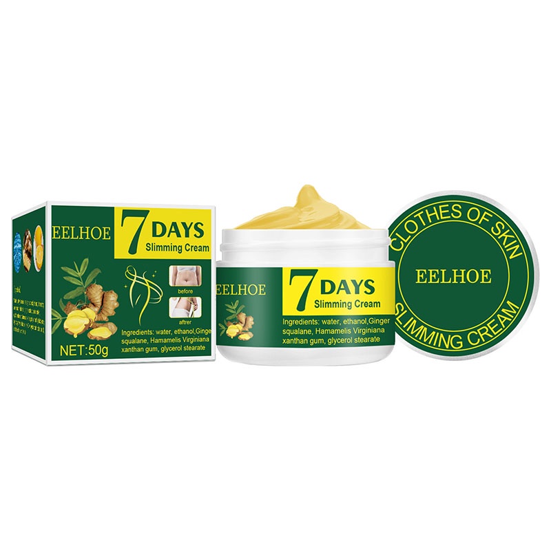 Kem Giảm Cân Chiết Xuất Gừng 7 Ngày 100% Làm Thon Gọn Cơ Thể