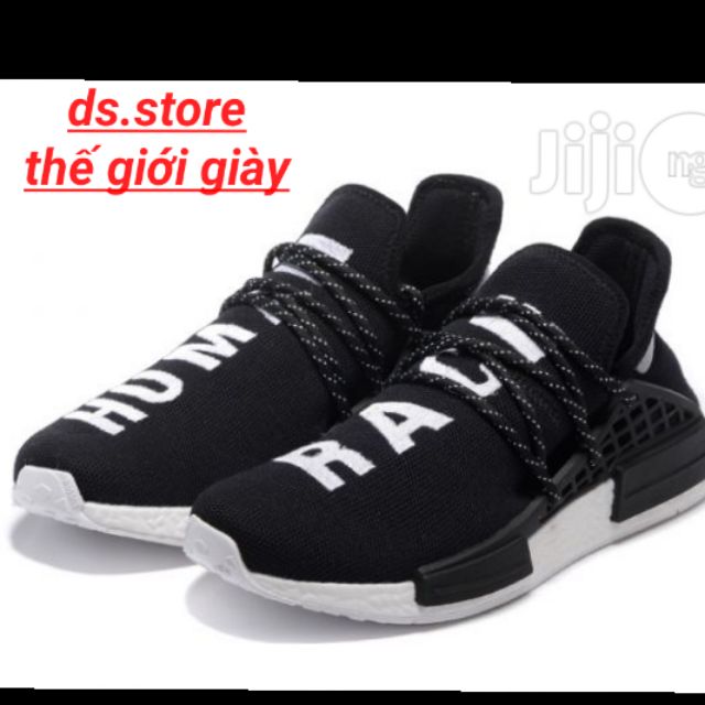 Giày adidas NMD Human race black