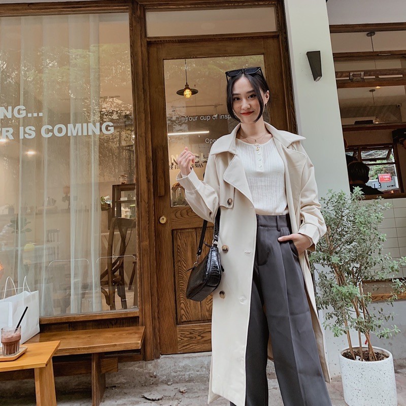 ÁO MANGTO HÀN QUỐC CHẤT ĐẸP SIÊU HOT2020 ( 3 màu - có sẵn) | BigBuy360 - bigbuy360.vn