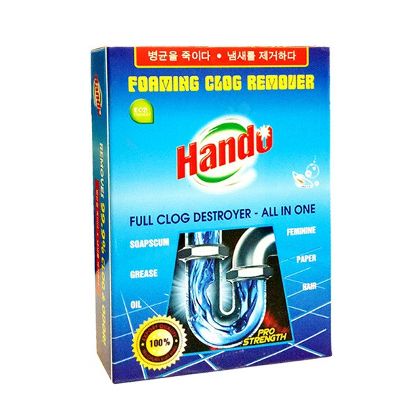 Bộ 2 hộp Bột Thông Cống Hando 100g Xuất Khẩu