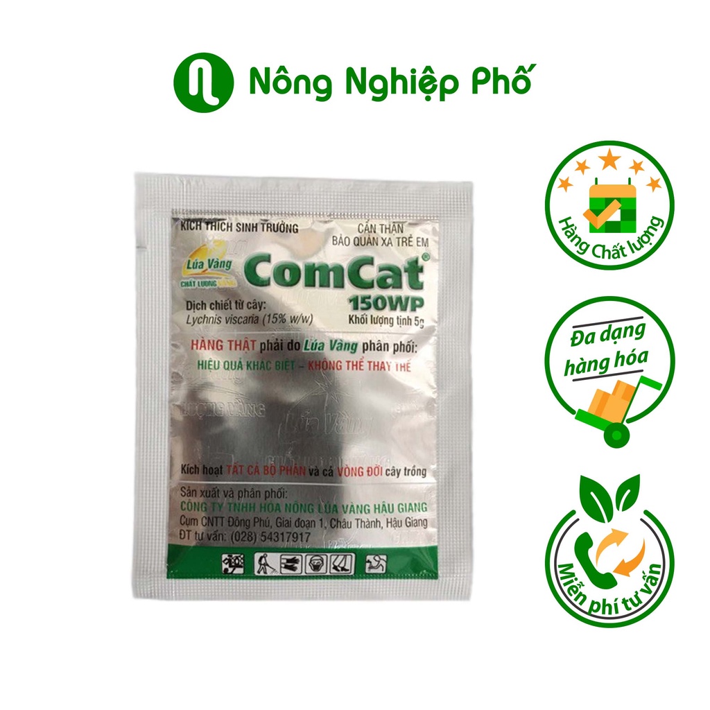 GÓI 5 GRAM - CHẤT KÍCH THÍCH SINH TRƯỞNG COMCAT 150WP