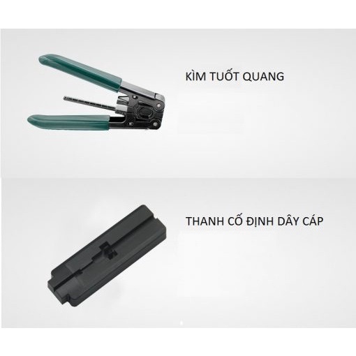 Bộ dụng cụ thi công quang cao cấp - kèm bút soi quang RGT