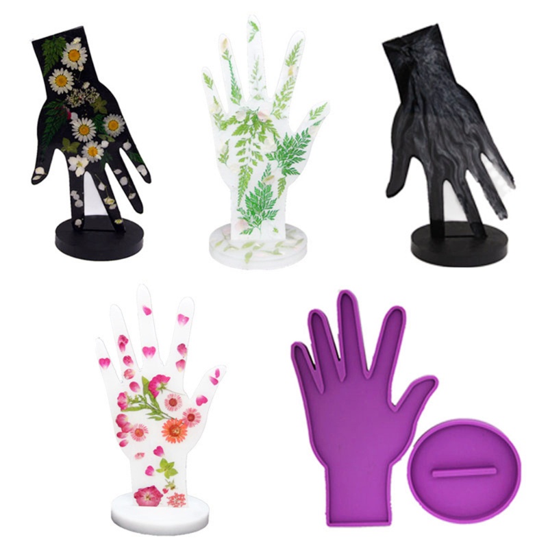 Khuôn Silicone Tạo Hình Bàn Tay Trang Trí Bánh