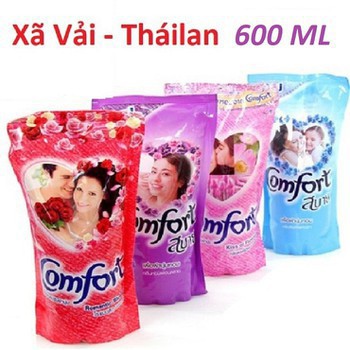 Nước xả vải Comfort 600ml combo 6 túi