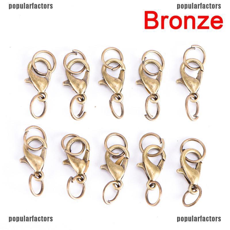 Bộ 20 Móc Khóa Hợp Kim Cho Dây Chuyền /