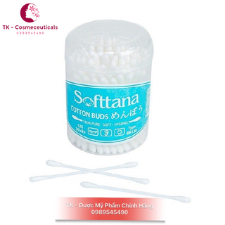 Bông Tăm Y Tế Softtana Người Lớn / Trẻ Em - An Toàn Thấm Nước