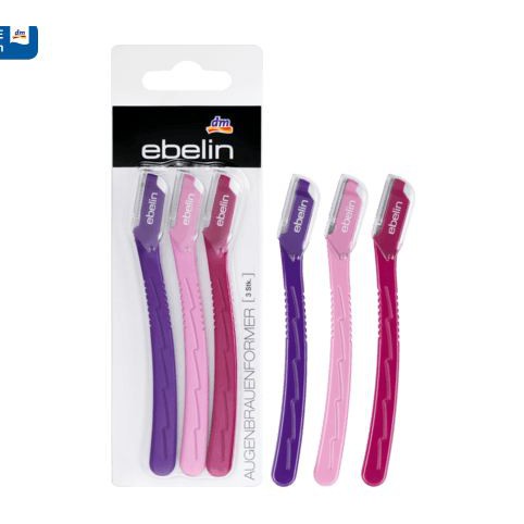 Set 3 dao cạo lông mày Ebelin Đức - Shop Dalavii