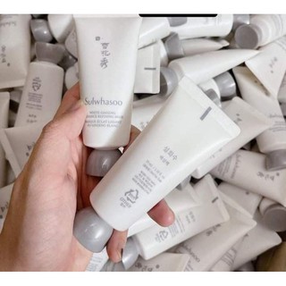 [ MINI35ml ]mặt nạ Kỳ bạch sâm làm trắng da chỉ sau 5 phút sulwhasoo white ginseng radiance refining mask