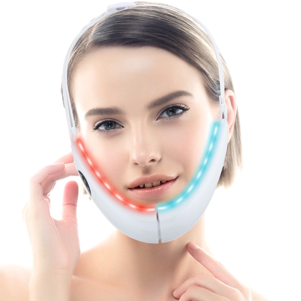 Máy xóa nọng cằm Skinny Face CHÍNH HÃNG máy nâng cơ mặt tạo khối khuôn mặt, tạo hàm V Line mẫu mới