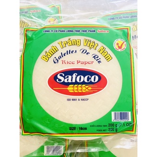 Bánh Tráng Hiệu Safoco 200g - size 16cm