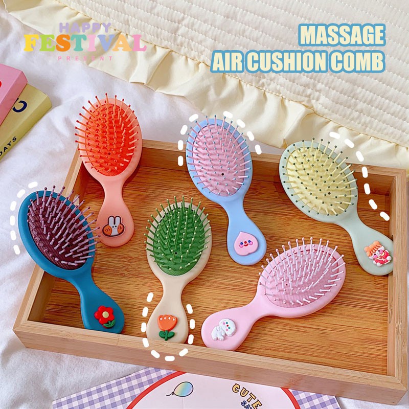 Lược massage da đầu hoạt hình tiện lợi
