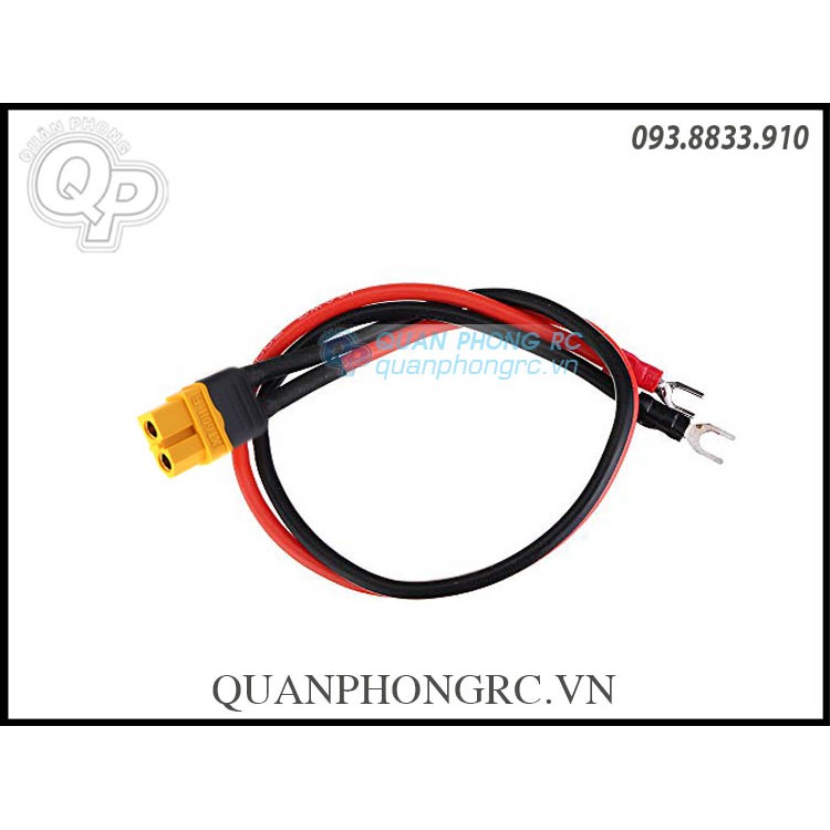 Dây Chuyển Pin XT60 Female Plug (Cái) To U-Type Plug Connector Silicone Cable For Lipo Battery