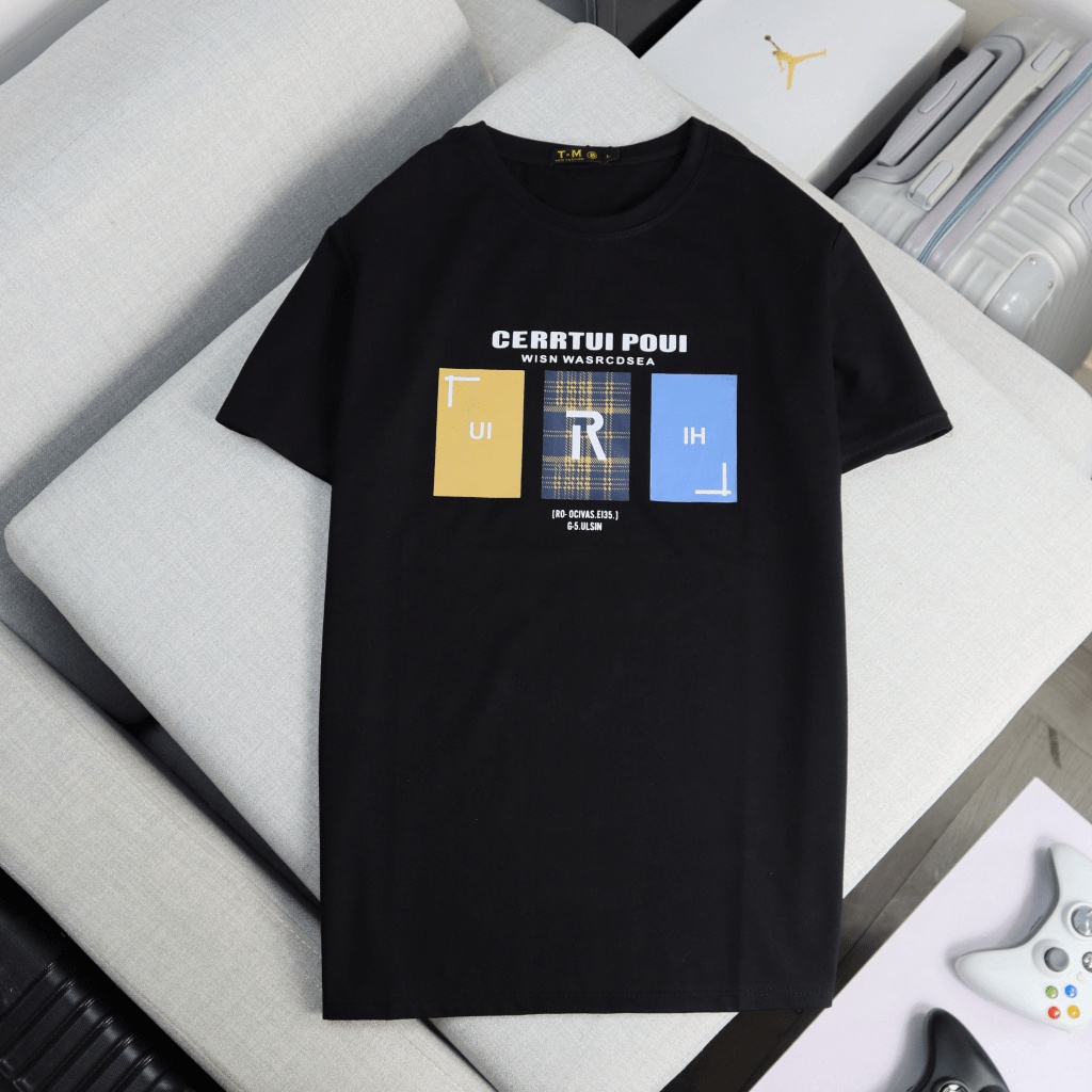 Áo Thun Nam Cổ Tròn In Đẹp Chất Cotton Mềm Mặc Đẹp Co Giãn Tốt Hot Trend NEW UNISEX