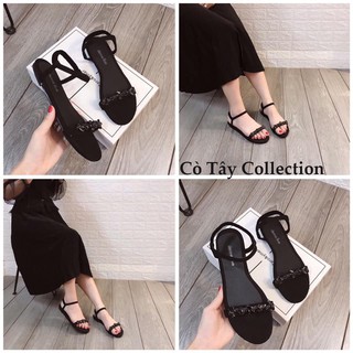 Sandal bệt đính đá