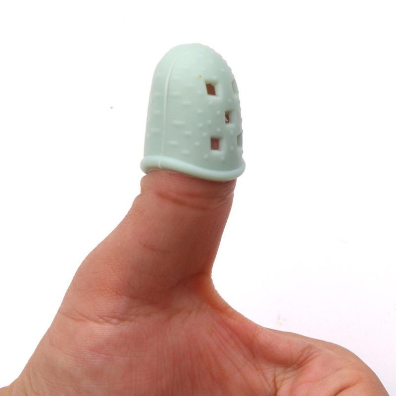 Găng Tay Silicone Rỗng Thoáng Khí Bảo Vệ Ngón Tay Kalimba DIY