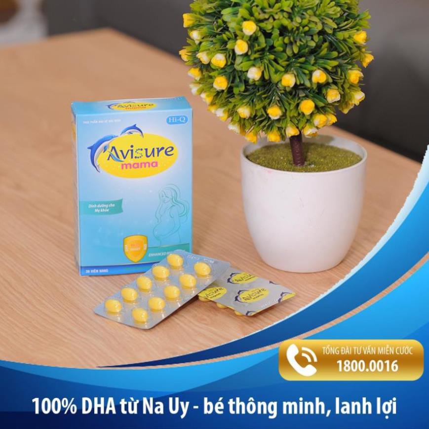 Avisure mama - Bổ sung DHA, EPA, các Vitamin và khoáng chất cần thiết trước và sau sinh