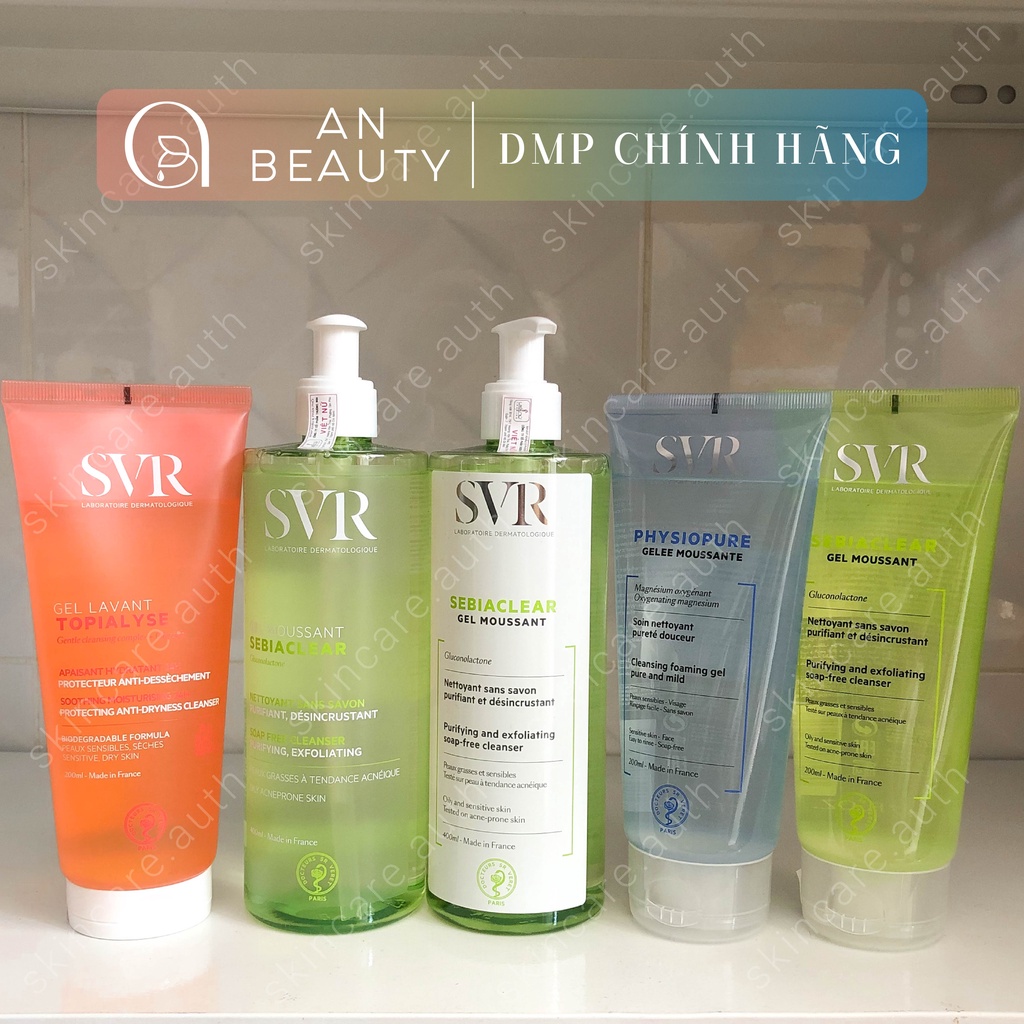 Sữa Rửa Mặt SVR SEBIACLEAR Không Chứa Xà Phòng, Dành Cho Da Mụn 400ml