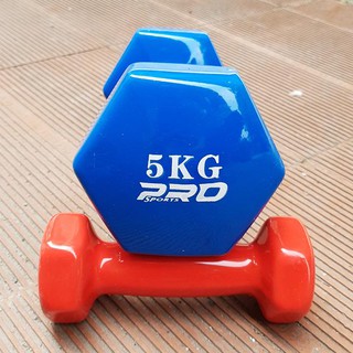 TẠ TAY BỌC CAO SU CAO CẤP 5KG