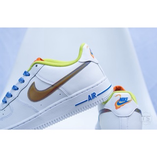 Giày Nike Air Force 1 Low White Orange DQ7767-100