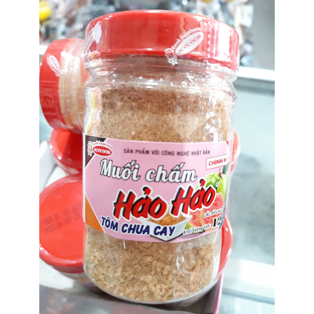 Thùng 24 Hũ x 120g Muối Hảo Hảo Chua Cay Acecook