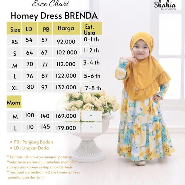 Đầm Mặc Ở Nhà Kiểu Shahia Brenda T9I