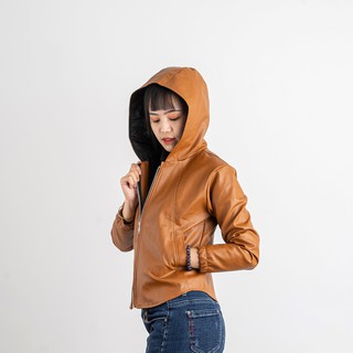 Áo Khoác Da Nữ Cao Cấp AKDN-05 (SP Bảo Hành)