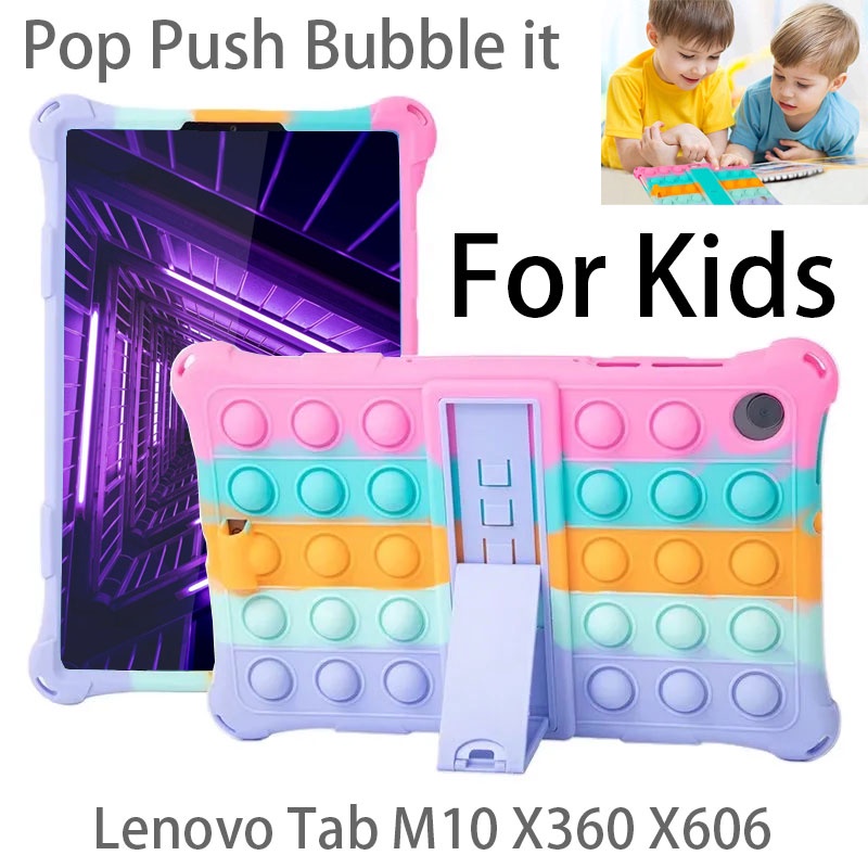 Ốp Máy Tính Bảng Silicon Có Dây Đeo Cho Lenovo Tab M10 HD TB-X306 / M10 FHD Plus (2nd Gen)