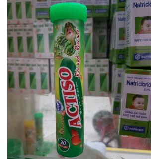 Viên sủi uống Actiso Râu ngô rau má Đại Y (tuýp 20 viên)