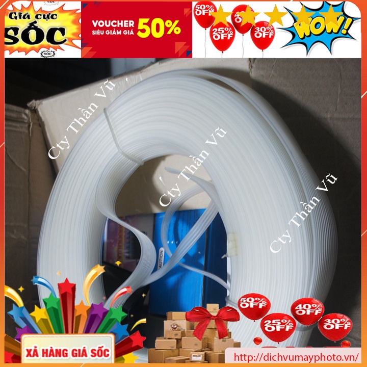 Dây dẫn dùng chế hệ thống mực liên tục cho máy màu Canon E560 6770 6860 Epson T60 1390 Brother J6510dw HP hàng bền