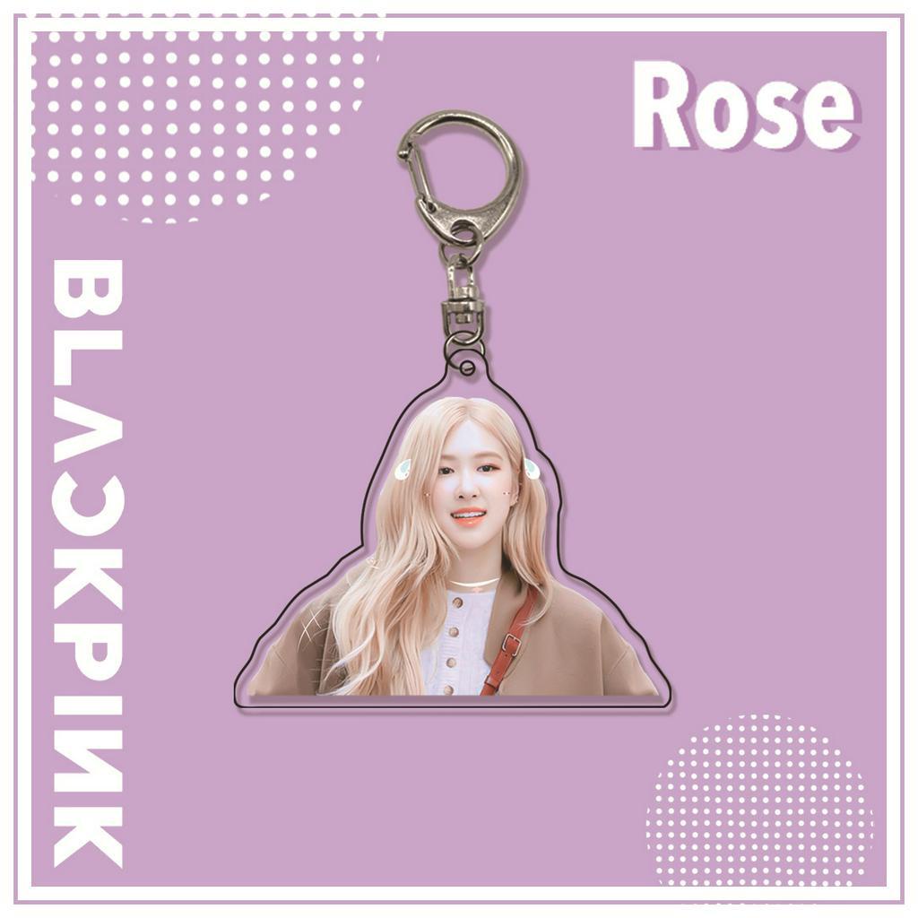 Móc khóa hình Rose nhóm nhạc BLACKPINK xinh xắn